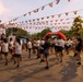 U.S. Marines participate in the “Walk and Run with the Marines” event with the Armed Forces of the Philippines