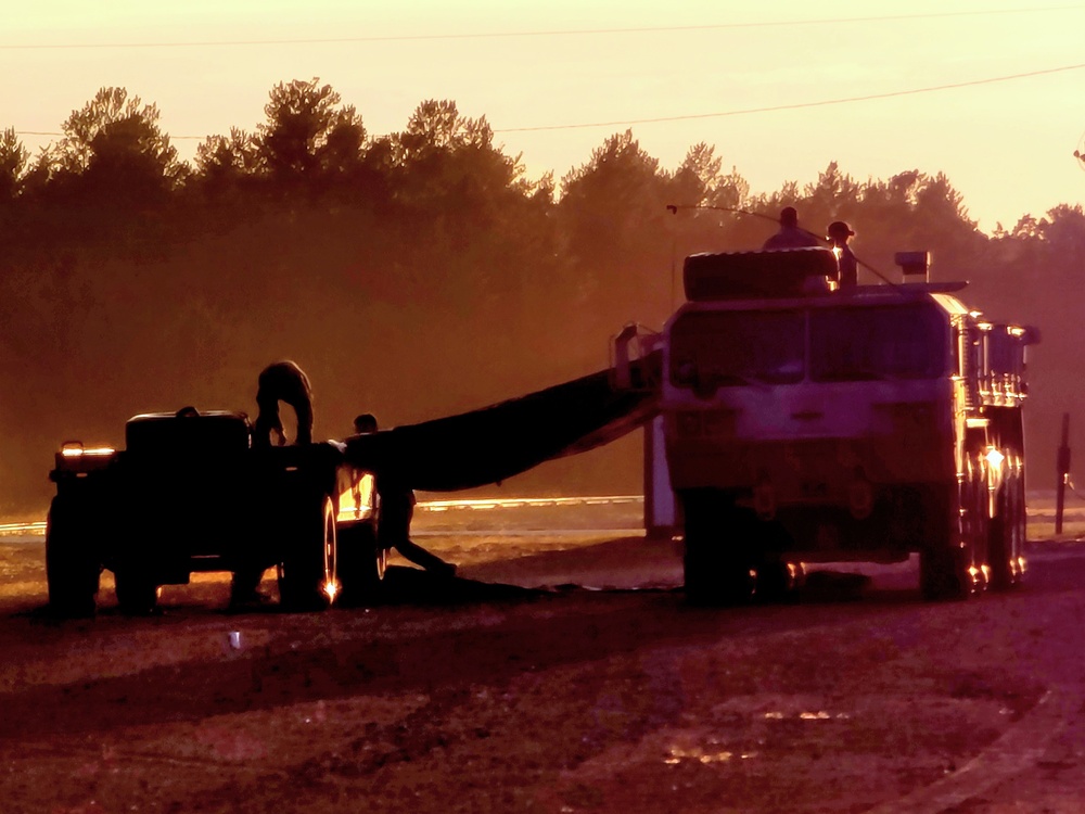 September 2022 training operations at Fort McCoy