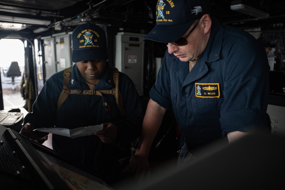 USS New Orleans Pulls into Subic Bay September 28, 2022