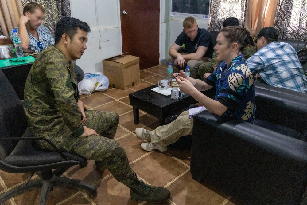 U.S. Special Operations Task Force 511.2 Key Leader Engagement with the Armed Forces of the Philippines