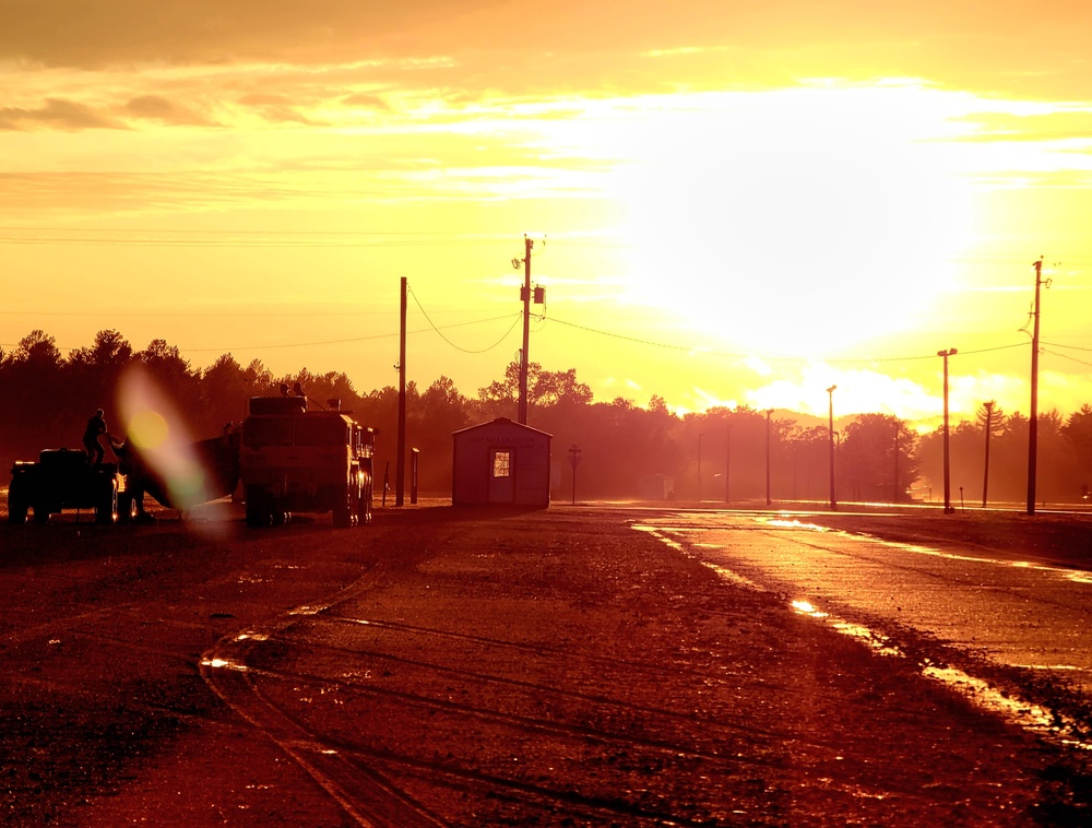 September 2022 training operations at Fort McCoy