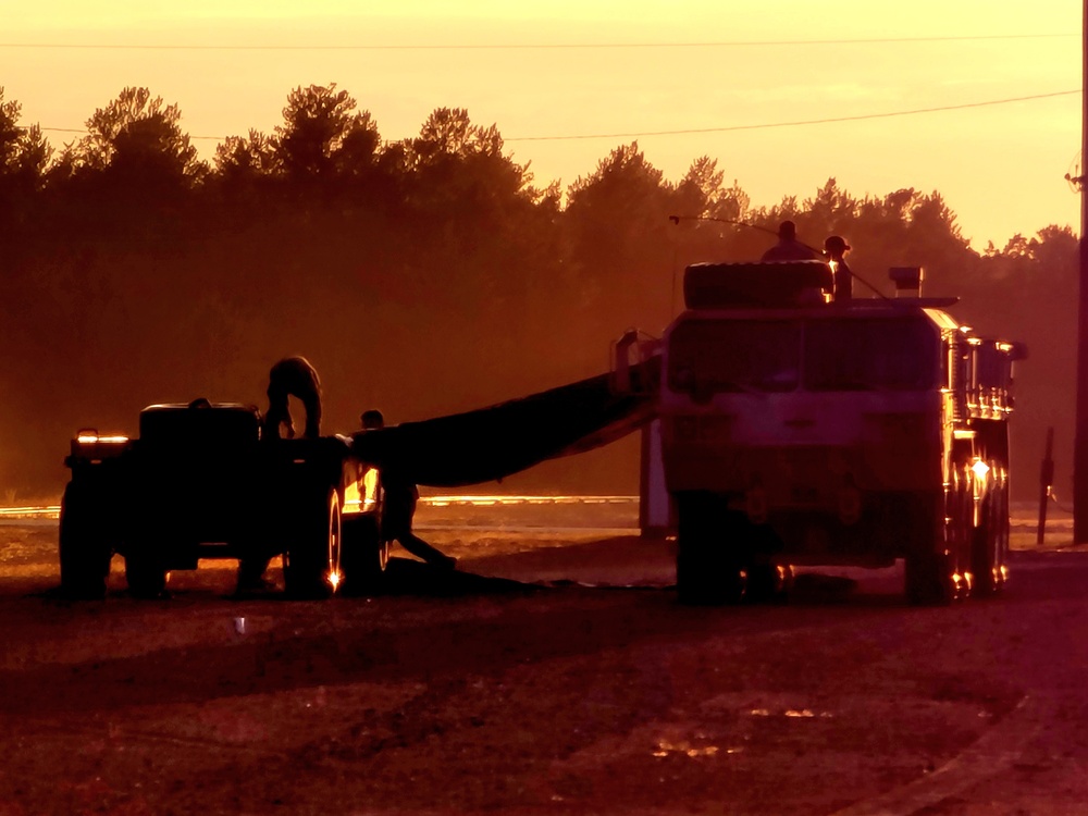 September 2022 training operations at Fort McCoy