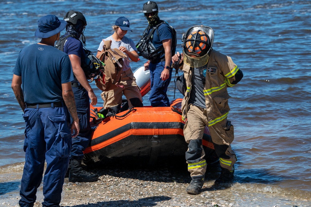 Coast Guard, partner agencies assist the people of Pine Island