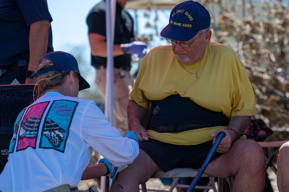 Coast Guard, partner agencies assist the people of Pine Island