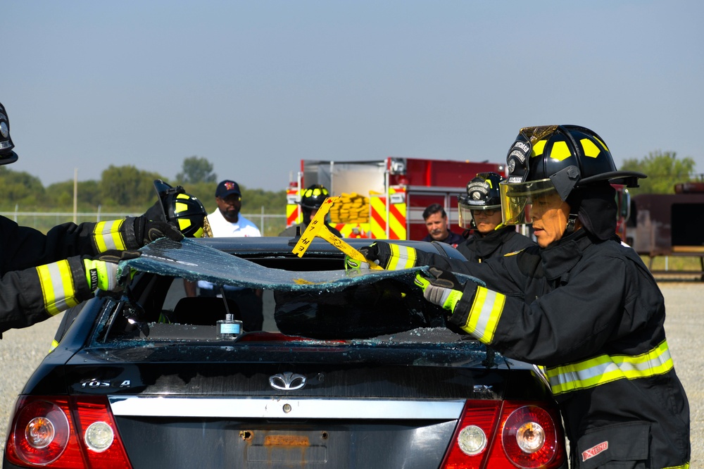 USAG Humphreys command team participates in Fire Prevention Week 2022 kickoff