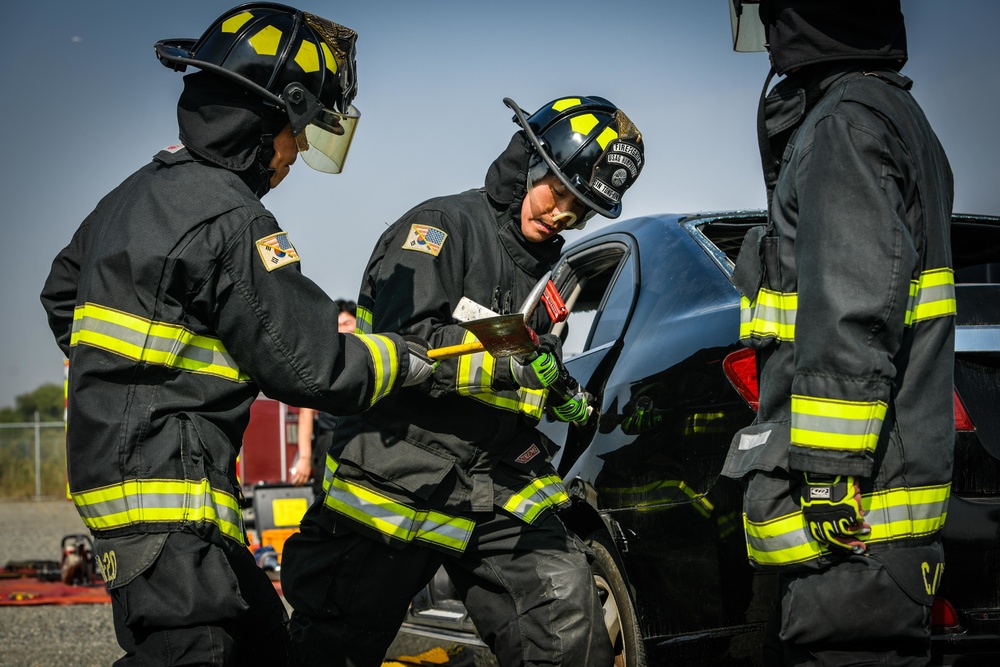 USAG Humphreys command team participates in Fire Prevention Week 2022 kickoff