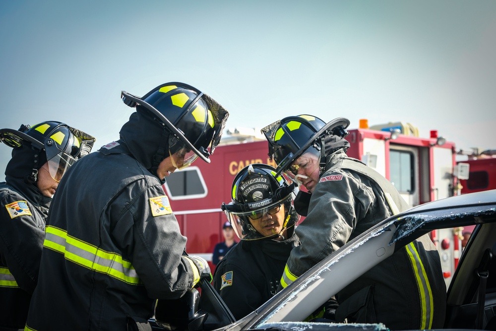 USAG Humphreys command team participates in Fire Prevention Week 2022 kickoff