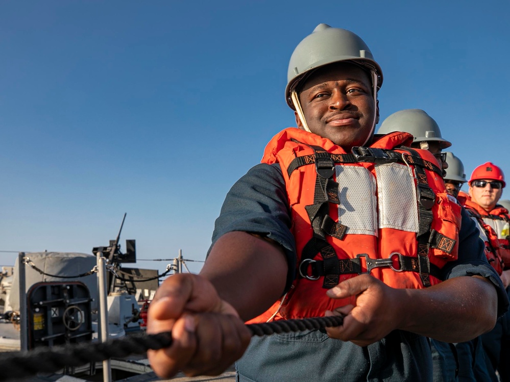 DVIDS - Images - USS Delbert D. Black Conducts RAS with USNS Matthew ...