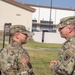 Brig. Gen Kevin Meisler from 311th Signal Command visits 41st Signal battalion, and recognizes soldiers for their hard work.