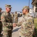 Brig. Gen Kevin Meisler from 311th Signal Command visits 41st Signal battalion, and recognizes soldiers for their hard work.