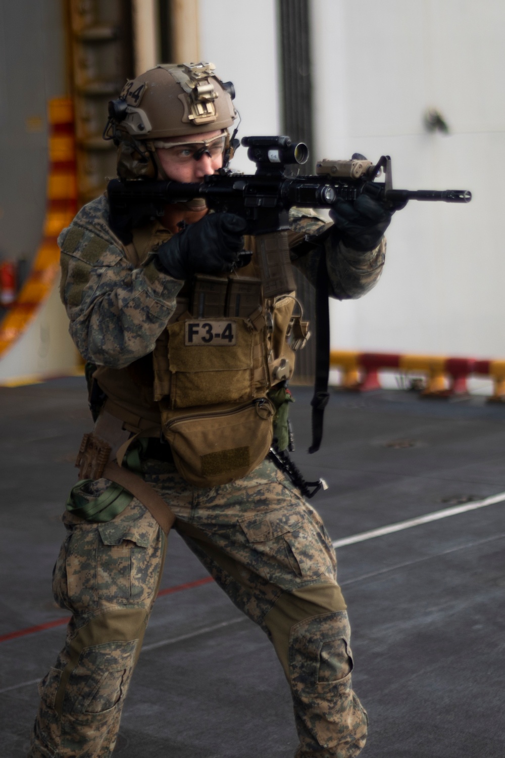 Hot Slide on USS Tripoli