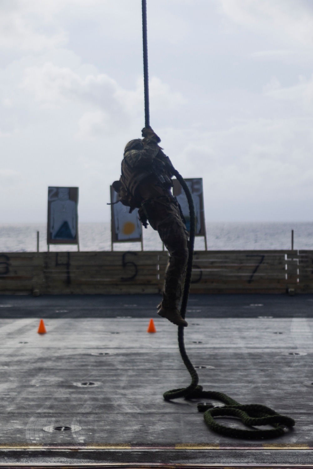 Hot Slide on USS Tripoli