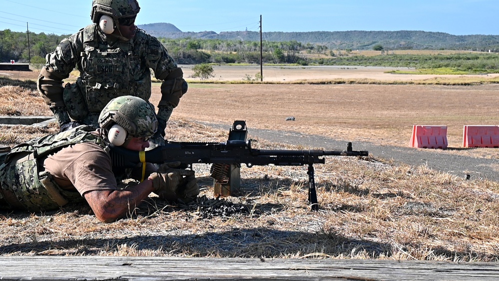 Coast Guardsmen from Port Security Unit 307 conduct operations in Guantanamo Bay Cuba