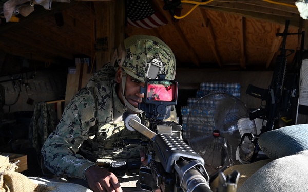 Coast Guardsmen from Port Security Unit 307 conduct operations in Guantanamo Bay Cuba