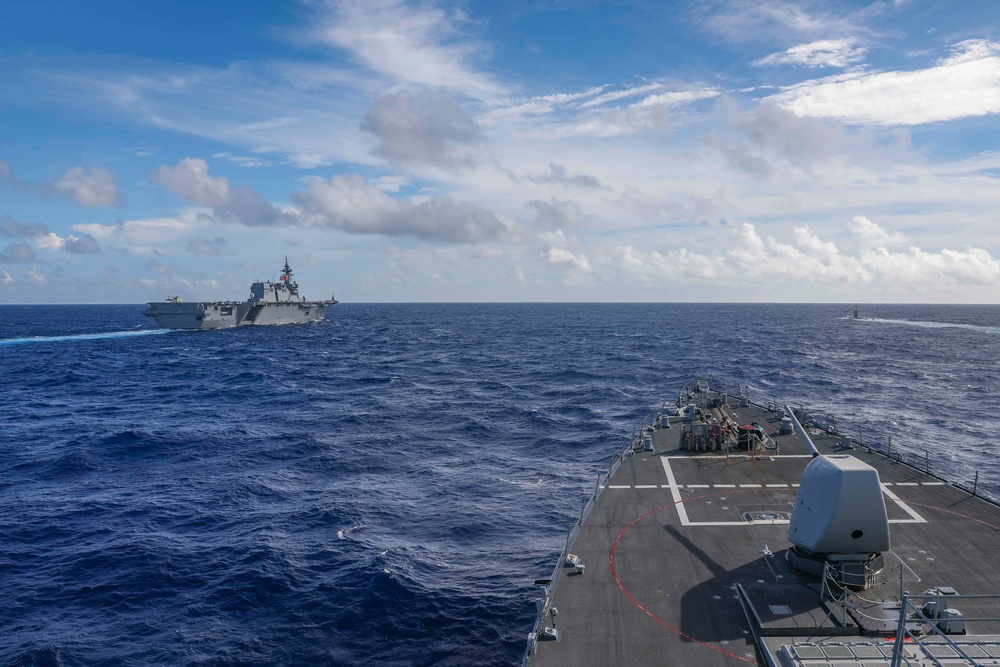 USS Higgins Participates In Multi-National Exercise in South China Sea