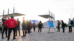 US Army Europe and Africa professionals organize for a day of food and fun