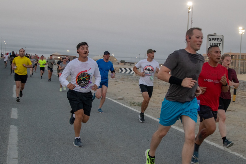 Soldiers participate in Labor Day 5k run