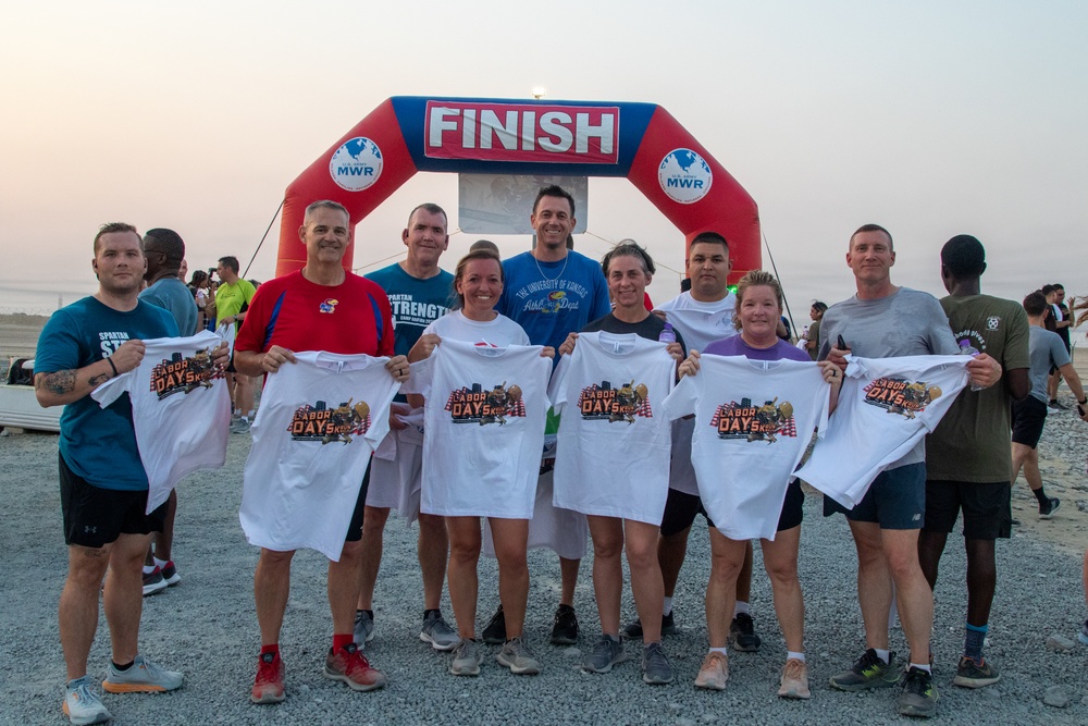 Soldiers participate in Labor Day 5k run