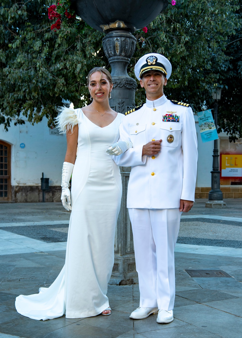 U.S. Navy Represented in Rota, Spain Damas Coronation