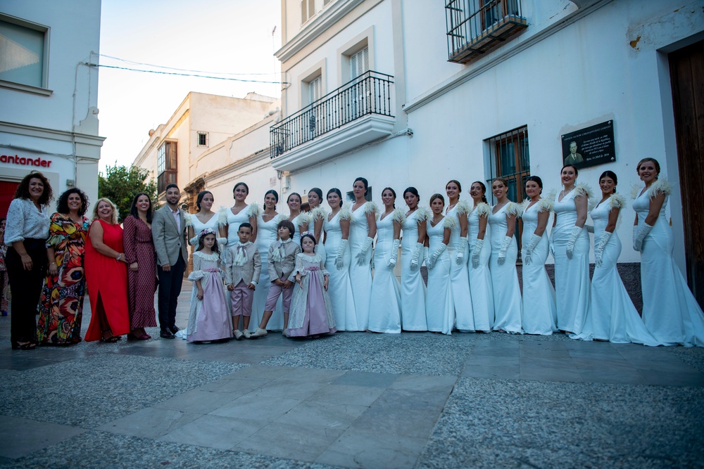 U.S. Navy Represented in Rota, Spain Damas Coronation