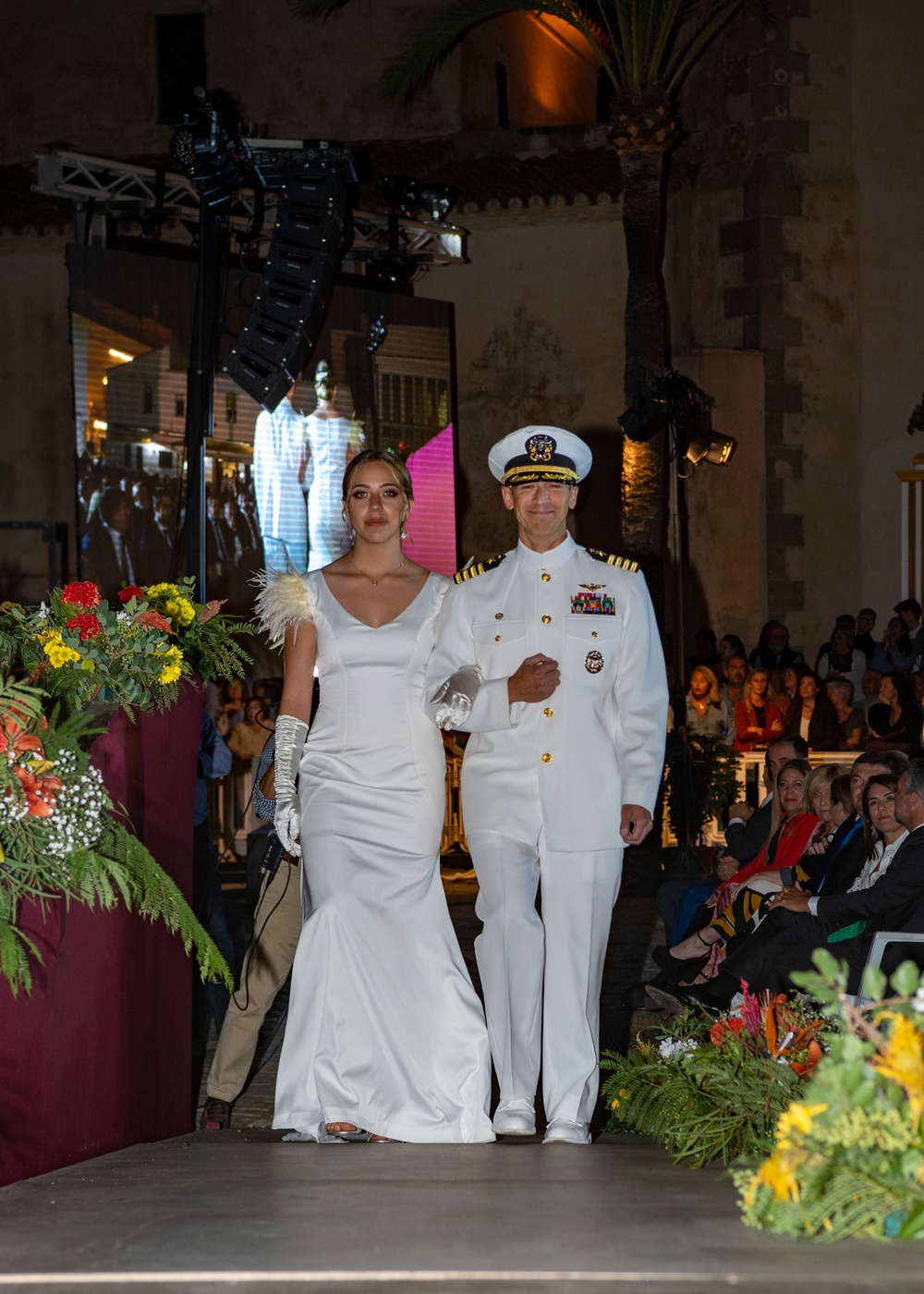 U.S. Navy Represented in Rota, Spain Damas Coronation