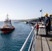 USS Leyte Gulf (CG 55) Departs Souda Bay, Greece