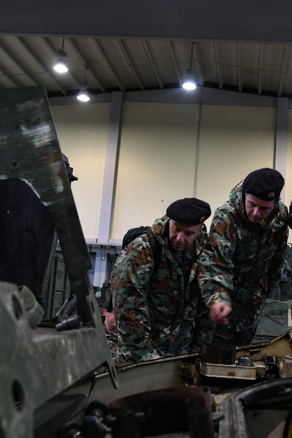 2nd Cavalry Regiment maintenance alongside with Macedonian allies