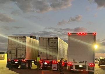 DLA Distribution support to Hurricane Ian relief efforts