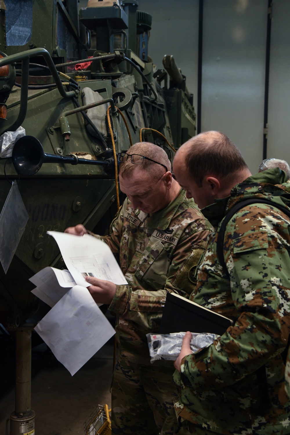 2nd Cavalry Regiment maintenance alongside with Macedonian allies