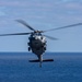 An MH-60S Sea Hawk Helicopter Prepares To Land