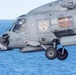 An MH-60R Sea Hawk Helicopter Patrols The Sea