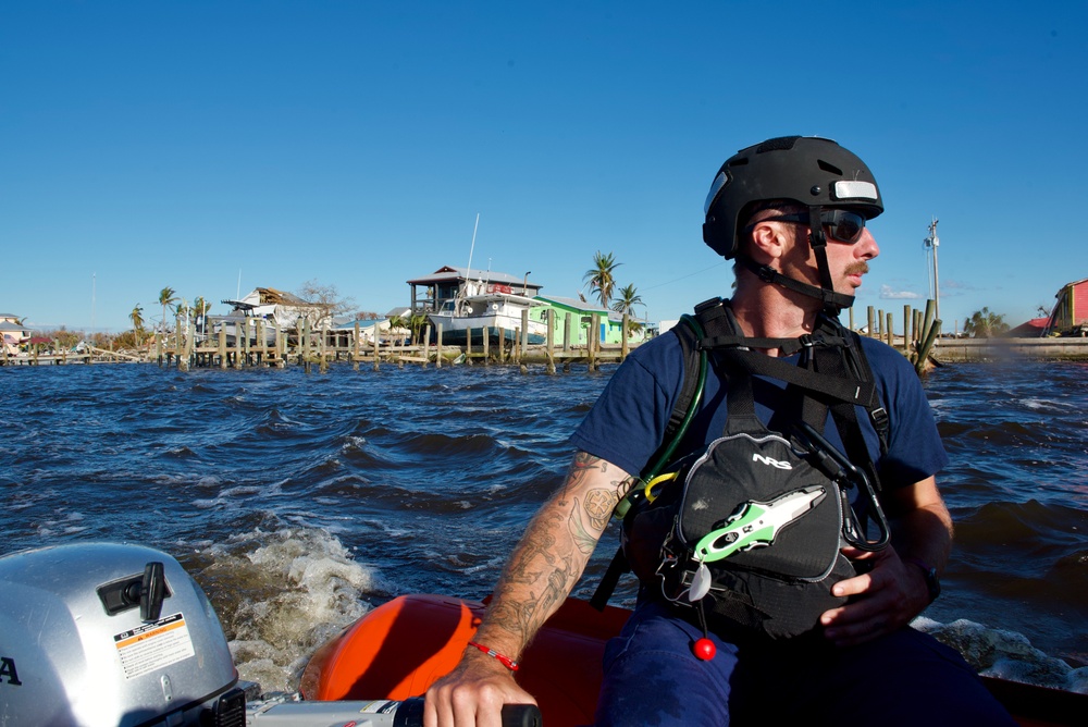 Coast Guard conducts search and rescue post Hurricane Ian landfall