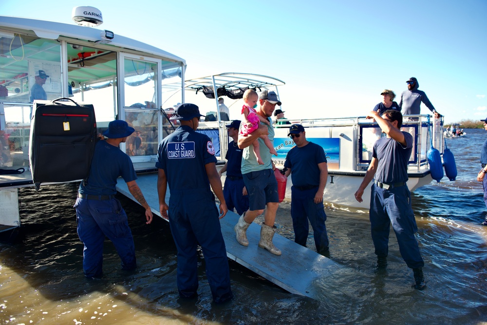 Coast Guard conducts search and rescue post Hurricane Ian landfall