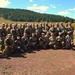 The 505th Signal Brigade trains at the range on Camp Navajo