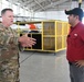 USACE talks with CBS reporter after overflight with Coast Guard