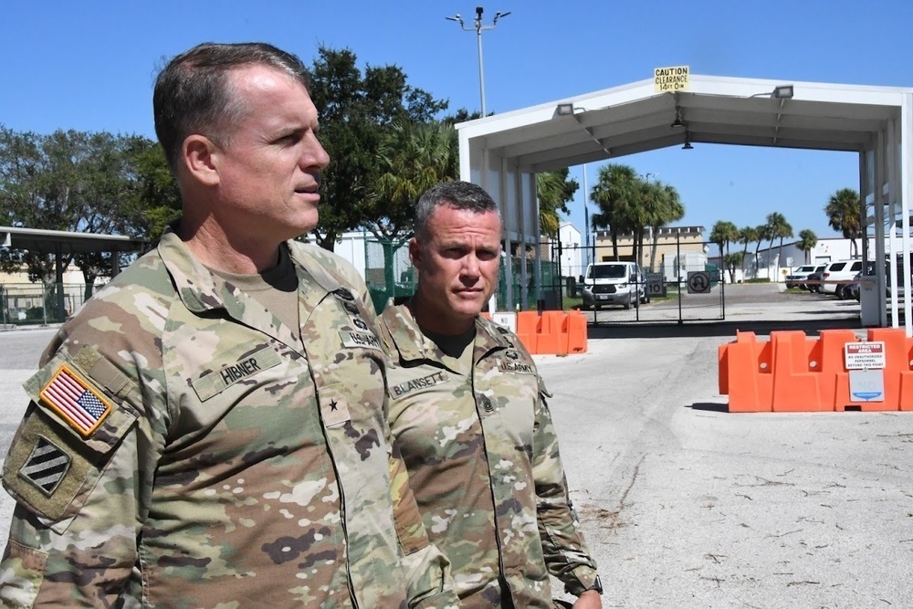 USACE talks with media after overflight with Coast Guard to assess Hurricane Ian damages