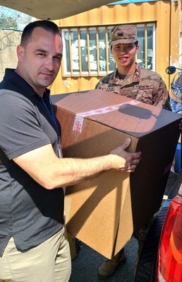 Delivering supplies