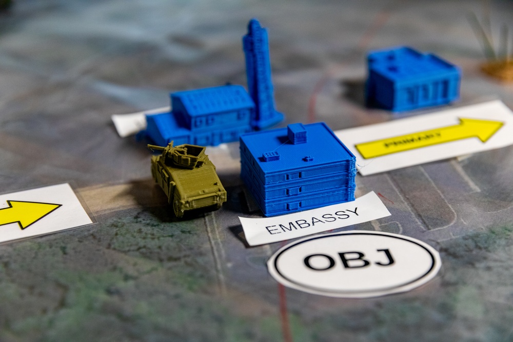 Connecticut Guard Command Team Visits 192nd MP Battalion During AT