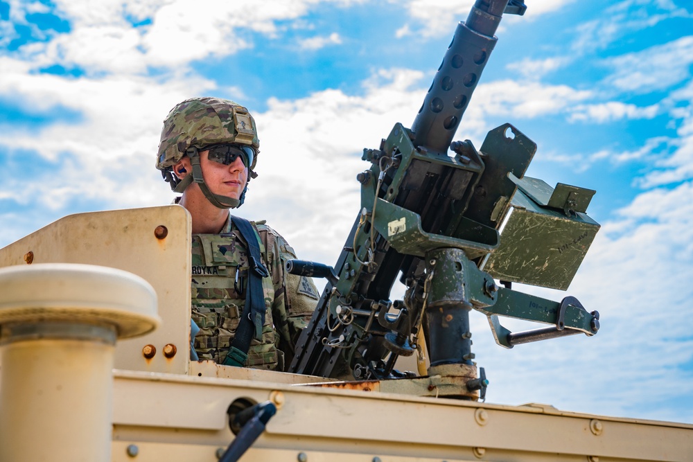 Connecticut Guard Command Team Visits 192nd MP Battalion During AT