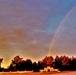 Rare rainbow forms over Fort McCoy in September 2022