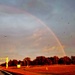 Rare rainbow forms over Fort McCoy in September 2022