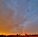 Rare rainbow forms over Fort McCoy in September 2022