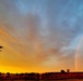 Rare rainbow forms over Fort McCoy in September 2022