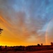 Rare rainbow forms over Fort McCoy in September 2022