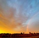 Rare rainbow forms over Fort McCoy in September 2022