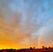Rare rainbow forms over Fort McCoy in September 2022