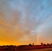 Rare rainbow forms over Fort McCoy in September 2022