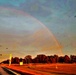 Rare rainbow forms over Fort McCoy in September 2022