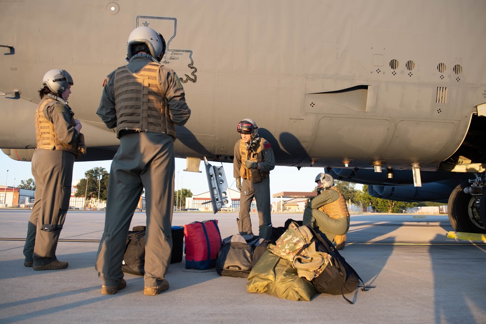 Barksdale B-52s fly high