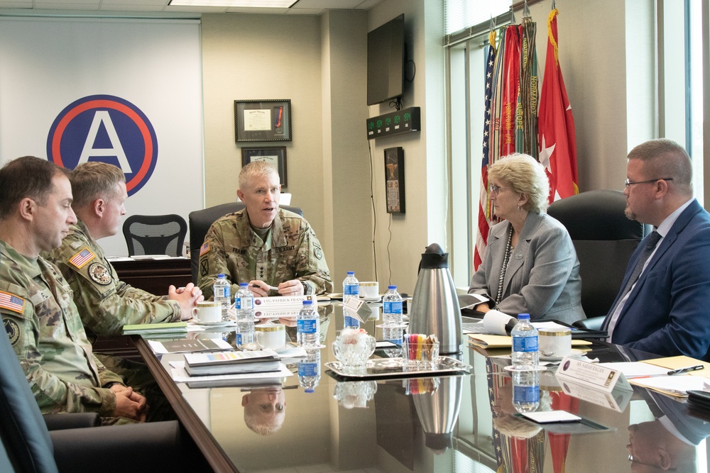 U.S. Army Central strengthens partnership with the Deputy Assistant Secretary of the Army for Defense Experts and Cooperation